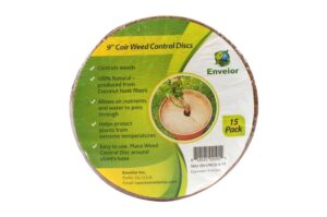 9" Coir Weed Control Discs